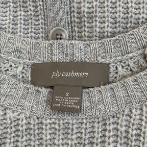 ply cashmere Sweaters - Grey Cashmere Sweater ply cashmere Sweaters - Grey Cashmere Sweater